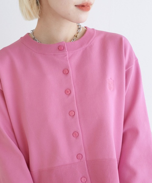 w closet（ダブルクローゼット）の「刺しゅう入りカーディガン