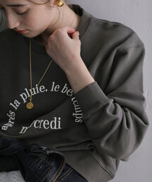 La TOTALITE（ラトータリテ）の「ロゴ裏毛プルオーバー（Tシャツ/カットソー）」