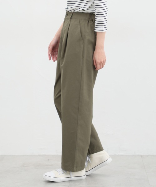 Honeys（ハニーズ）の「タックカーブパンツ（その他パンツ・レディース・カーキ/ブラック/ベージュ/アイボリー・L/M/S/SS/LL）」の21枚目の写真