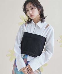 デニム」に該当するチューブトップファッション通販 - ZOZOTOWN