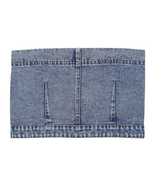 miette（ミエット）の「デニムベアビスチェ（チューブトップ・レディース・ブラック/グレー/ブルー系その他・FREE）」の14枚目の写真