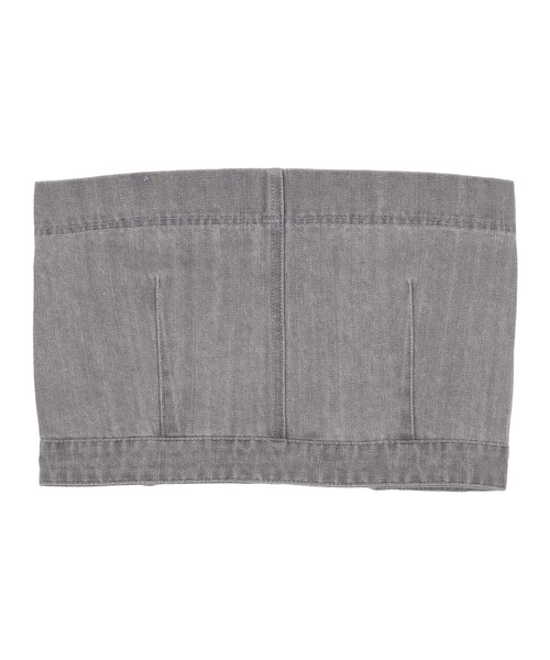 miette（ミエット）の「デニムベアビスチェ（チューブトップ・レディース・ブラック/グレー/ブルー系その他・FREE）」の13枚目の写真