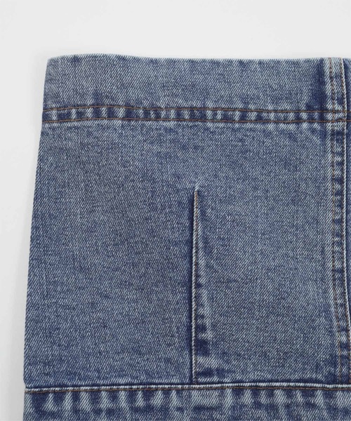 miette（ミエット）の「デニムベアビスチェ（チューブトップ・レディース・ブラック/グレー/ブルー系その他・FREE）」の15枚目の写真