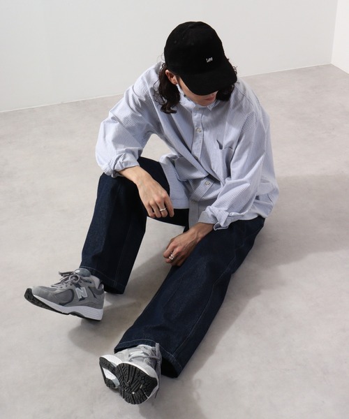 Lee（リー）の「Lee LOW CAP 8W CORDUROY（キャップ・メンズ・ブラック/ベージュ・FREE）」の3枚目の写真