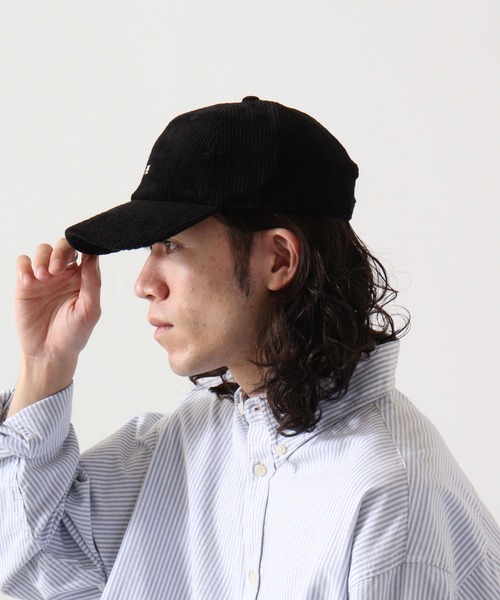 Lee（リー）の「Lee LOW CAP 8W CORDUROY（キャップ・メンズ・ブラック/ベージュ・FREE）」の5枚目の写真
