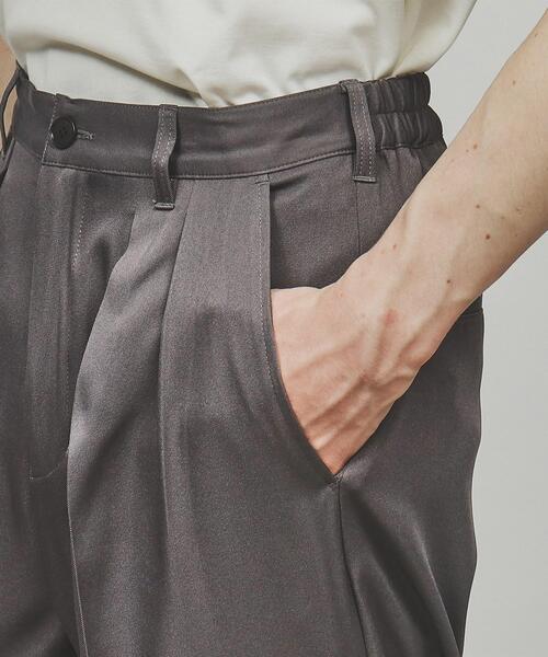 tk.TAKEO KIKUCHI(ティーケータケオキクチ)の「◆【WEB限定】ワイドスラックス(スラックス・メンズ・オフホワイト/チャコールグレー/ダークグリーン/ブラック・01/02/03)」の10枚目の写真