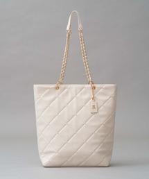 one after another NICE CLAUP | キルティングスタッズトートバッグ/A4サイズ収納可(トートバッグ)