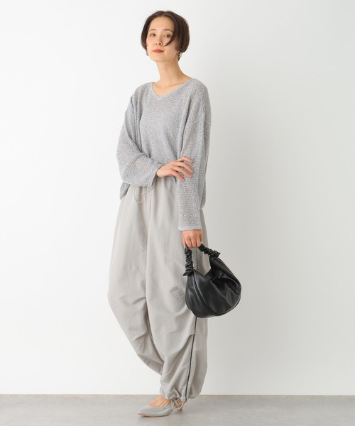 LEPSIM(レプシィム)の「ラインパラシュートパンツ 987521(その他パンツ・レディース・オレンジ/アイボリー/ブラック/グレー・FREE)」の22枚目の写真