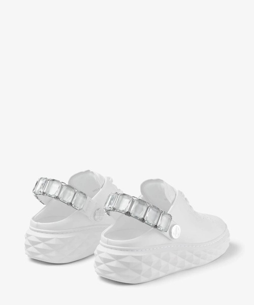 JIMMY CHOO(ジミーチュウ)の「DIAMOND CRYSTAL(スニーカー・レディース・ホワイト・38/35/36/37/39)」の6枚目の写真