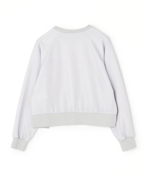 NICOLE white（ニコルホワイト）の「ラメ接結ラグランプルオーバー（Tシャツ/カットソー・レディース・ブラック/グレー・FREE）」の8枚目の写真