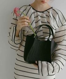 EFOLE | 【EFOLE】フェイクレザー メッシュ ミニ トート バッグ(トートバッグ)