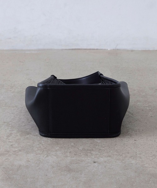 EFOLE（エフォル）の「メッシュ ミニ トート バッグ（トートバッグ・レディース・ブラック・FREE）」の3枚目の写真