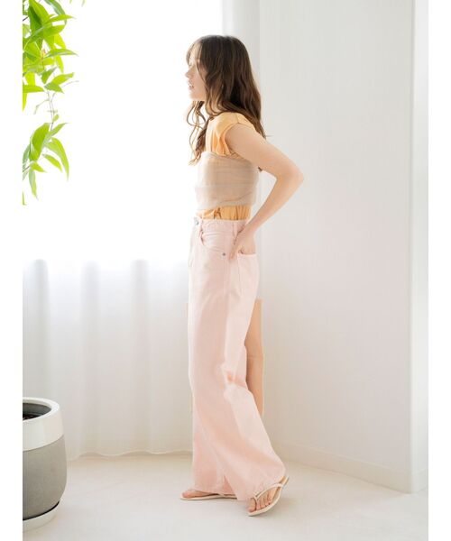 Ungrid（アングリッド）の「チュールビスチェ（キャミソール・レディース・チャコールグレー/ベージュ・FREE）」の7枚目の写真