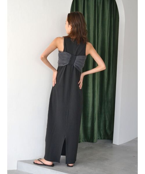 Ungrid（アングリッド）の「チュールビスチェ（キャミソール・レディース・チャコールグレー/ベージュ・FREE）」の17枚目の写真