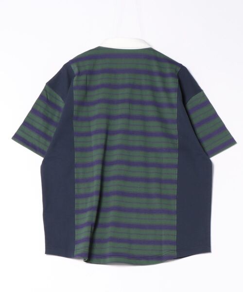 DOUBLE NAME（ダブルネーム）の「【m:rex】ミニ恐竜ワッペン ラガーＴＥＥ/ユニセックス（Tシャツ/カットソー・レディース・オレンジ/グリーン/オフホワイト・FREE）」の6枚目の写真