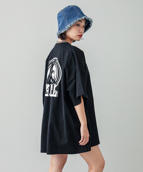 X-girl（エックスガール）の「RETRO DENIM BUCKET HAT（ハット・レディース・インディゴブルー・ONE SIZE）」の15枚目の写真