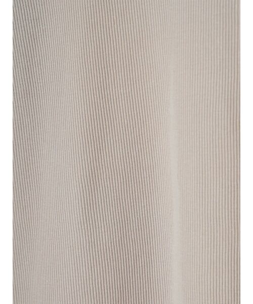 CRAFT STANDARD BOUTIQUE（クラフトスタンダードブティック）の「フリルテープリブカットプルオーバー（Tシャツ/カットソー・レディース・オフホワイト/ブラック/ベージュ・FREE）」の12枚目の写真