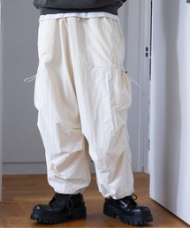 COLIN | COLIN:NYLON DRAWSTRING CARGO PANTS /ナイロン ドロスト カーゴ パンツ(カーゴパンツ)