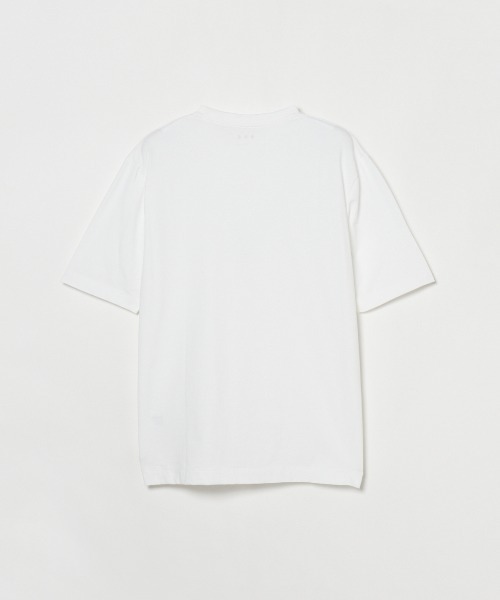 three dots(スリードッツ)の「パウダリーコットン クルーネックTシャツ(Tシャツ/カットソー・メンズ・ホワイト/ネイビー/ブラック/ダークネイビー/ベージュ系その他/グリーン系その他・SMALL/MEDIUM/LARGE/X-LARGE)」の14枚目の写真
