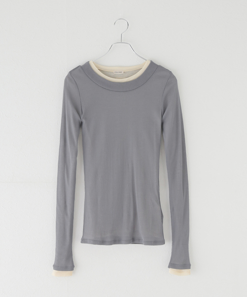 INSCRIRE（アンスクリア）の「【INSCRIRE /アンスクリア】Layered L/S