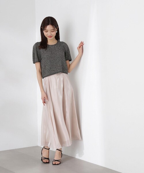 PROPORTION BODY DRESSING - プロポーションボディドレッシング【今季新品】完売！ルーズネックフェザーニット プロポーションボディドレッシング PROPORTION BODY DRESSING