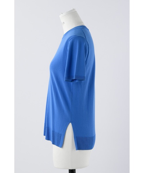ENFOLD（エンフォルド）の「Dry Cotton ニットTシャツ（ニット