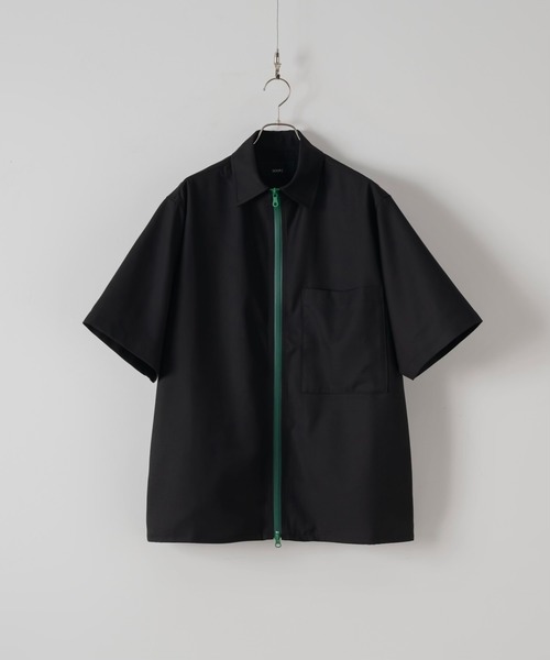 セール】Aqua guard color zipper shirt - アクアガードカラージッパー