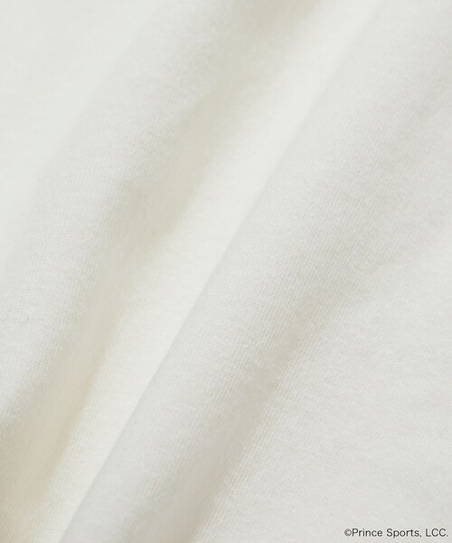 PRINCE（プリンス）の「prince/プリンス prince ワンポイントロゴ ラグラン切り替え ハーフスリーブTシャツ/ロンT/5分袖（Tシャツ/カットソー・メンズ・ネイビー/ホワイト/ブラック/チャコールグレー・MEDIUM/LARGE）」の9枚目の写真