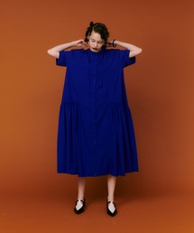 manana suerte | サイドギャザーワンピース(ワンピース)