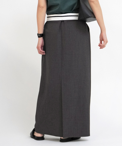 AP STUDIO（エーピーストゥディオ）の「タックマキシスカート