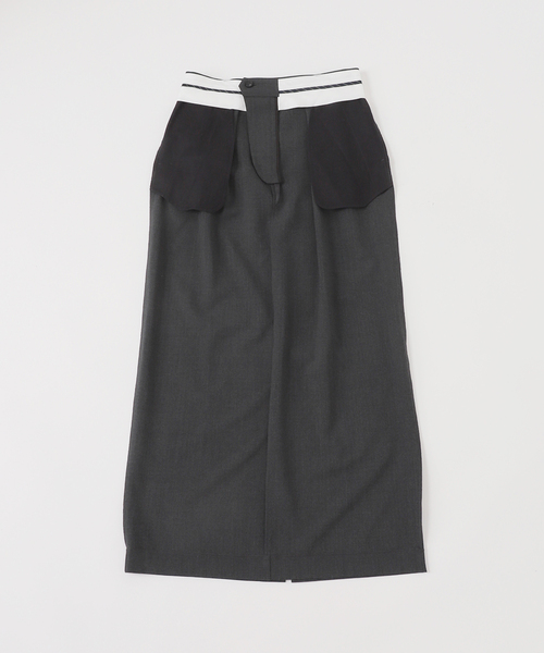 AP STUDIO（エーピーストゥディオ）の「タックマキシスカート