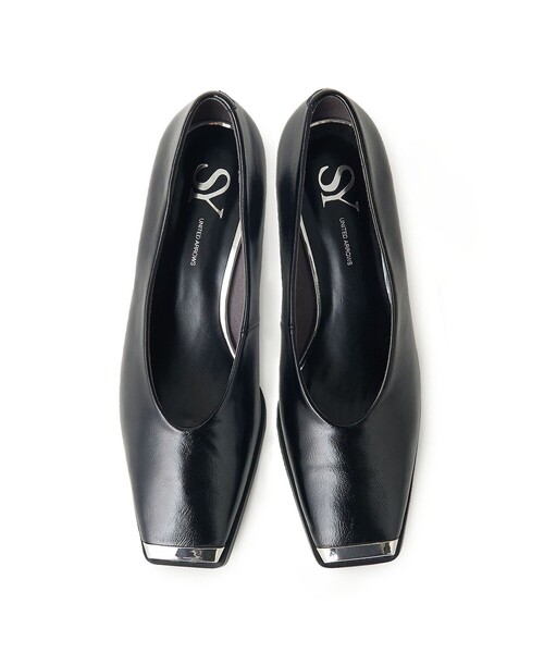 SY UNITED ARROWS（シーユナイテッドアローズ）の「＜SY＞トゥキャップ スクエア パンプス50●↑（パンプス・レディース・ナチュラル/ブラック/その他1・22cm/22.5cm/23cm/23.5cm/24cm/24.5cm/25cm）」の20枚目の写真