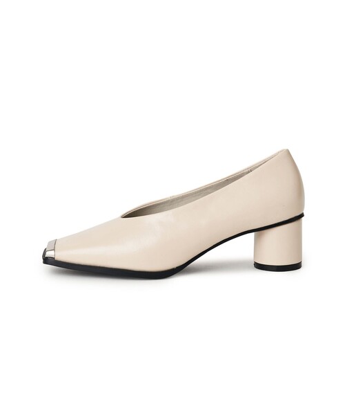 SY UNITED ARROWS（シーユナイテッドアローズ）の「＜SY＞トゥキャップ スクエア パンプス50●↑（パンプス・レディース・ナチュラル/ブラック/その他1・22cm/22.5cm/23cm/23.5cm/24cm/24.5cm/25cm）」の13枚目の写真