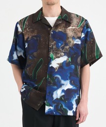 【RAINMAKER/レインメーカー】OPEN COLLAR S/S SHIRT/オープンカラーショートスリーブシャツ