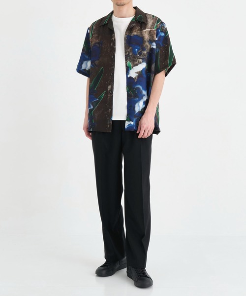 RAINMAKER(レインメーカー)の「【RAINMAKER/レインメーカー】OPEN COLLAR S/S SHIRT/オープンカラーショートスリーブシャツ(シャツ/ブラウス・メンズ・マルチ・4/3/5)」の8枚目の写真