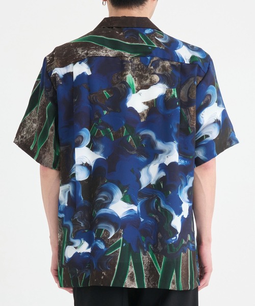RAINMAKER(レインメーカー)の「【RAINMAKER/レインメーカー】OPEN COLLAR S/S SHIRT/オープンカラーショートスリーブシャツ(シャツ/ブラウス・メンズ・マルチ・4/3/5)」の4枚目の写真