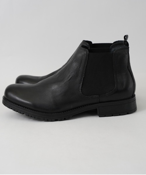 LEON 本革 サイドゴア カジュアルシューズ（ドレスシューズ）｜Piedi Nudi（ピエディヌーディ）