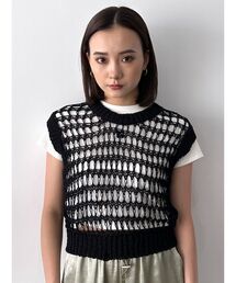 ブレイドメッシュタンクトップ