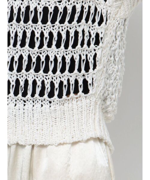 EMODA(エモダ)の「ブレイドメッシュタンクトップ(タンクトップ・レディース・ブラック/グレー/ホワイト/ブルー・FREE)」の11枚目の写真