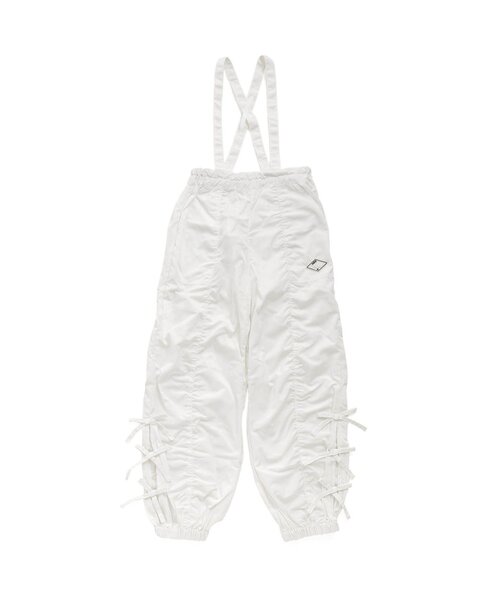 algy（アルジー）の「サス付きギャザーカーゴパンツ（カーゴパンツ・キッズ・オフホワイト/ブラック/ピンク・SMALL/MEDIUM/X-SMALL/XX-SMALL）」の2枚目の写真