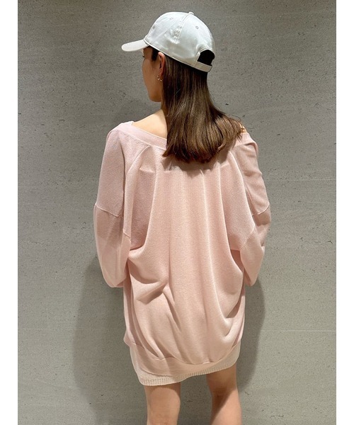 SNIDEL（スナイデル）の「ビジューロゴキャップ（キャップ・レディース・アイボリー/ネイビー/ライトピンク・FREE）」の15枚目の写真