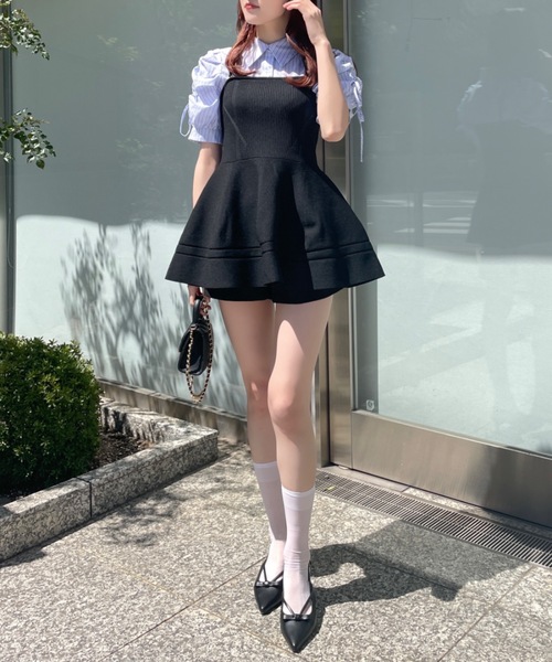 NOMAE（ノーマエ）の「リボンギャザースリーブブラウス（シャツ/ブラウス・レディース・ホワイト/ブルー/ブルー系その他/ピンク・FREE）」の13枚目の写真