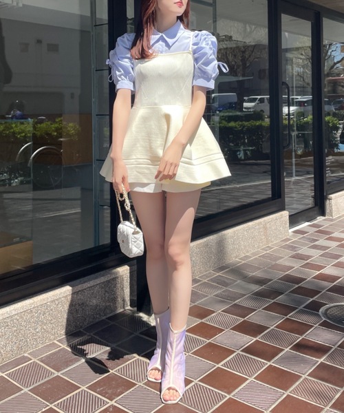 NOMAE（ノーマエ）の「リボンギャザースリーブブラウス（シャツ/ブラウス・レディース・ホワイト/ブルー/ブルー系その他/ピンク・FREE）」の22枚目の写真