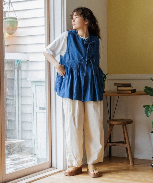 niko and...(ニコアンド)の「オリジナル厚底トングサンダル(サンダル・レディース・キャメル/アイボリー/ブラック/ブラック系その他/シルバー/アイボリー系・SMALL/MEDIUM/LARGE)」の10枚目の写真