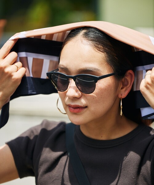 FREAK'S STORE（フリークスストア）の「icy/アイシー 別注 とっさにスカーフ（バンダナ/スカーフ・メンズ・ブラック/ネイビー・ONE SIZE）」の14枚目の写真