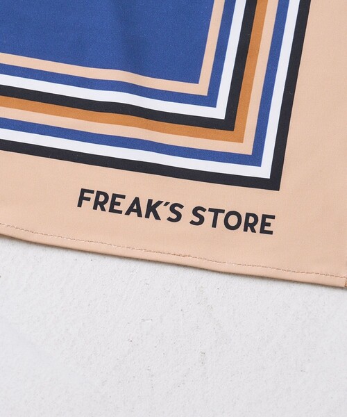 FREAK'S STORE（フリークスストア）の「icy/アイシー 別注 とっさにスカーフ（バンダナ/スカーフ・メンズ・ブラック/ネイビー・ONE SIZE）」の21枚目の写真