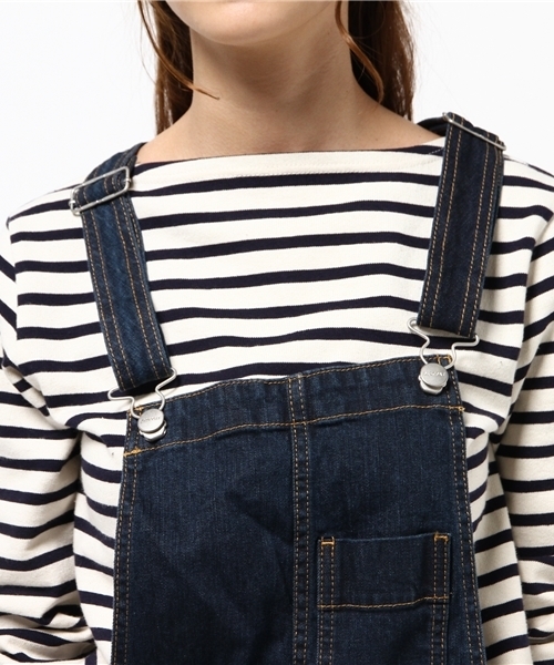 Discoat Parisien（ディスコートパリシアン）の「デニムスキニーサロペット（サロペット/オーバーオール・レディース・ネイビー・MEDIUM/LARGE）」の5枚目の写真
