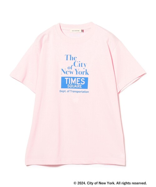 Ray BEAMS（レイビームス）の「NYC × GOOD ROCK SPEED × Ray BEAMS / 別注 NYC Tシャツ（Tシャツ/カットソー・レディース・サックスブルー/ピンク・ONE SIZE）」の14枚目の写真