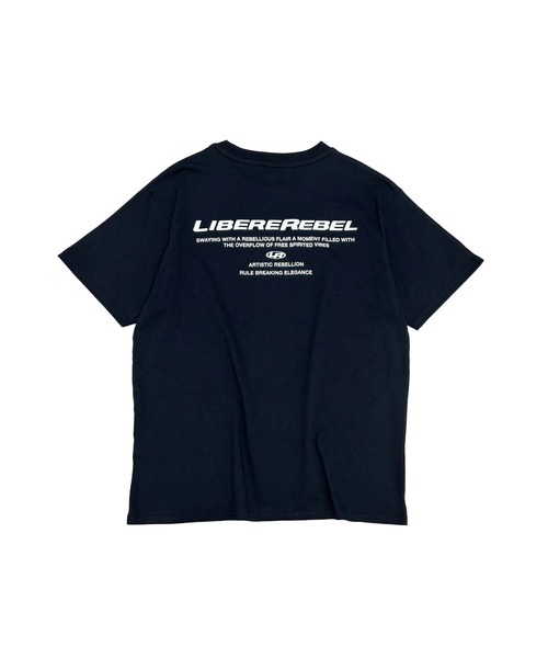 LIBERE（リベーレ）の「『LIBERE REBLE』REBEL LOGO TEE（Tシャツ/カットソー・メンズ・ホワイト/ネイビー/ブラック・LARGE/MEDIUM/SMALL）」の22枚目の写真