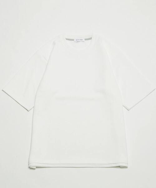 【MASTER FRAME/マスターフレーム】エステルスパンリップルクルーネックTシャツ MEN'S MELROSE｜【MASTER FRAME/マスターフレーム】エステル